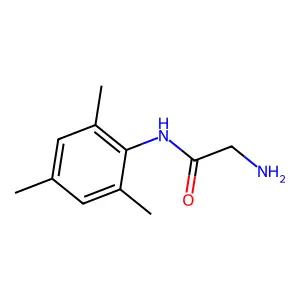 2-amino-N-(2,4,6-trimethylphenyl)acetamide structure