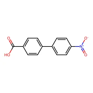 [1,1'-联苯]-4-甲酸4'-硝基 structure