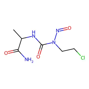 N-Chlorothylnitrosourea sarcosinamide structure