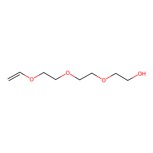 Ethanol, 2-(2-(2-(ethenyloxy)ethoxy)ethoxy)- structure