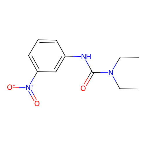 1,1-Diethyl-3-(3-nitrophenyl)urea structure
