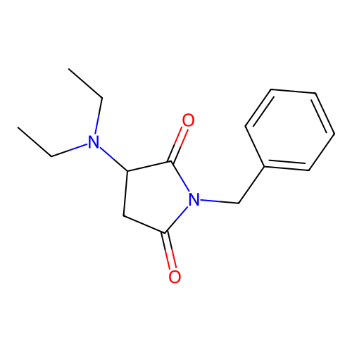 1-Benzyl-3-(diethylamino)-1h-pyrrolidine-2,5-dione structure