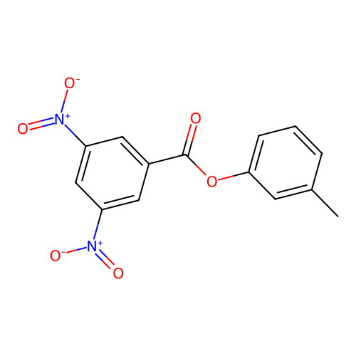 3-Methylphenyl 3,5-dinitrobenzoate structure