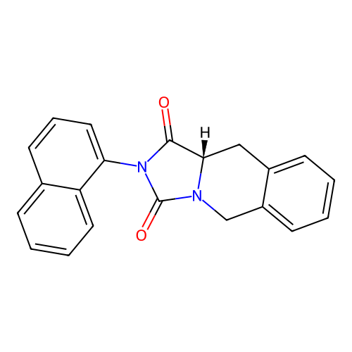 C21H16N2O2 structure
