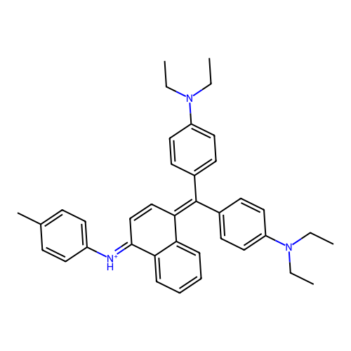 Night blue structure