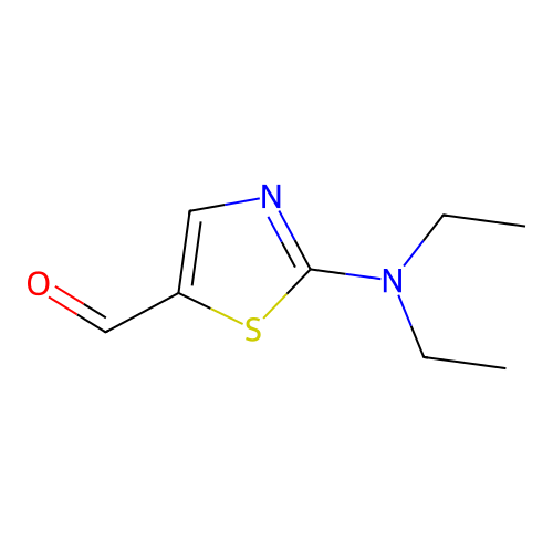 2-(Diethylamino)-1,3-thiazole-5-carbaldehyde structure