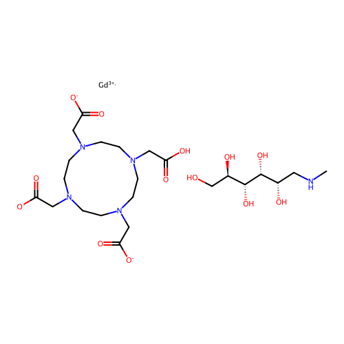 Gadoterate Meglumine structure