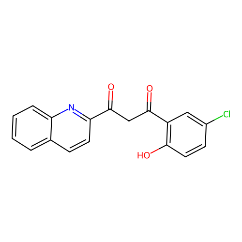 1-(5-Chloro-2-hydroxyphenyl)-3-(quinolin-2-yl)propane-1,3-dione structure