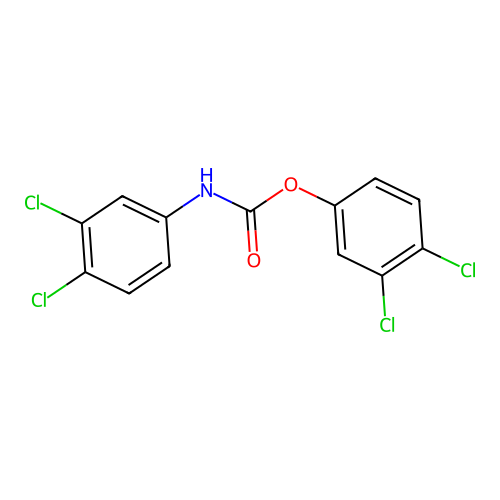 3,4-Dichlorophenyl N-(3,4-dichlorophenyl)carbamate structure