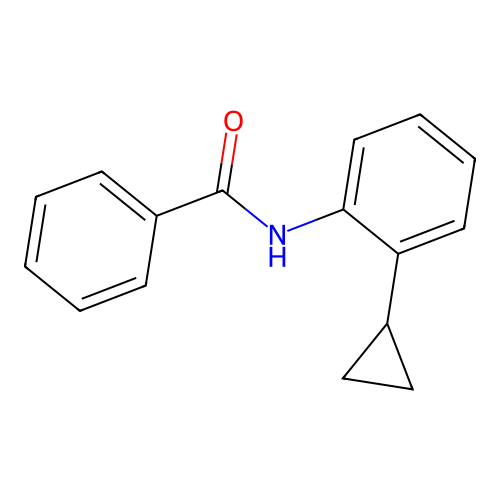 N-(2-cyclopropylphenyl)benzamide structure