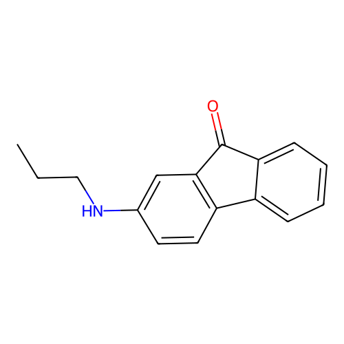 2-(Propylamino)fluoren-9-one structure