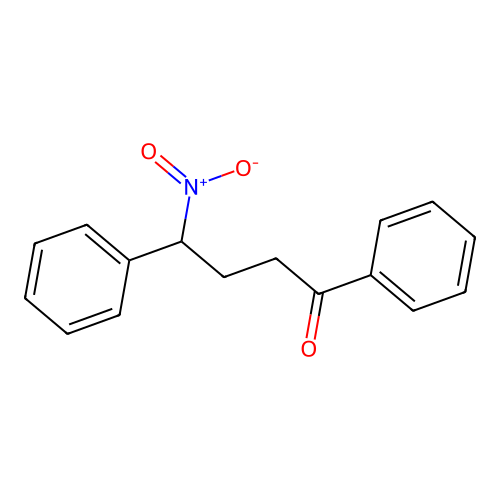 4-Nitro-1,4-diphenylbutan-1-one structure