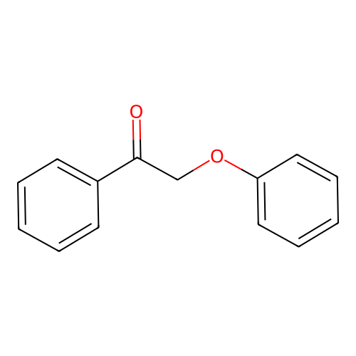 2-Phenoxy-1-phenylethanone structure