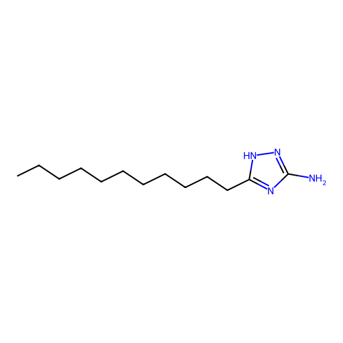 5-Undecyl-1h-1,2,4-triazol-3-amine structure