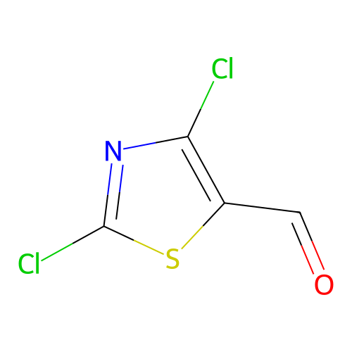 2,4-Dichloro-1,3-thiazole-5-carboxaldehyde structure