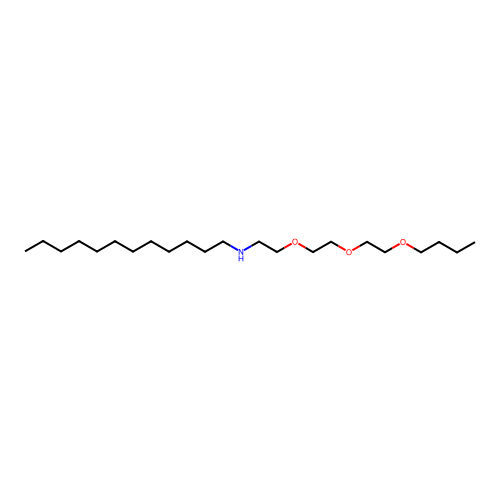 1-Dodecanamine, N-[2-[2-(2-butoxyethoxy)ethoxy]ethyl]- structure