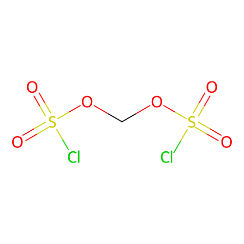 Methylene bis(chlorosulfate) structure