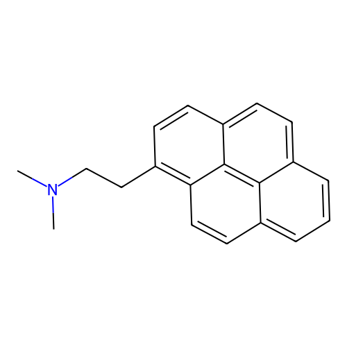 N,N-二甲基-2-(芘-1-基)乙-1-胺 structure