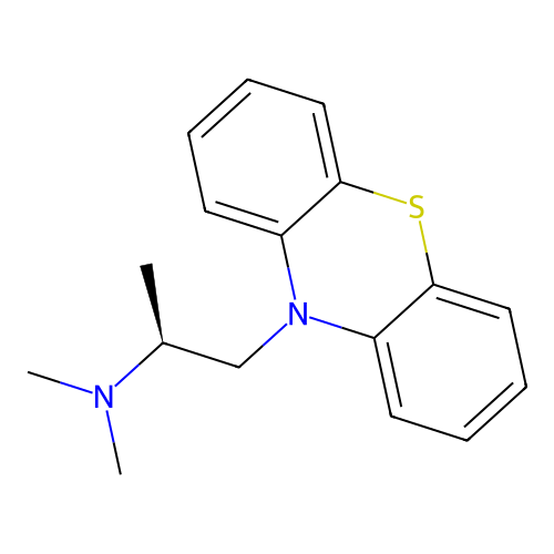 (S)-Promethazine structure