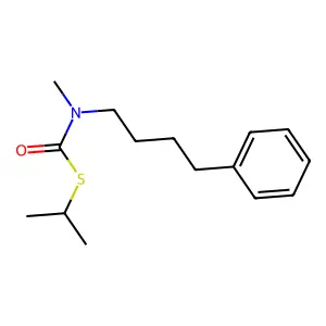 S-Propan-2-yl methyl(4-phenylbutyl)carbamothioate structure
