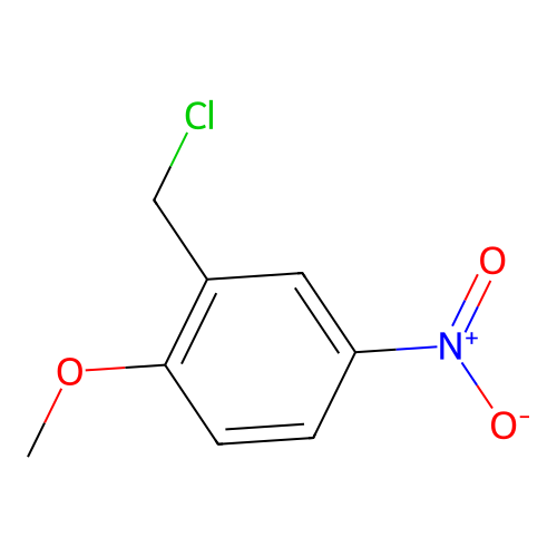 2-(Chloromethyl)-1-methoxy-4-nitrobenzene structure
