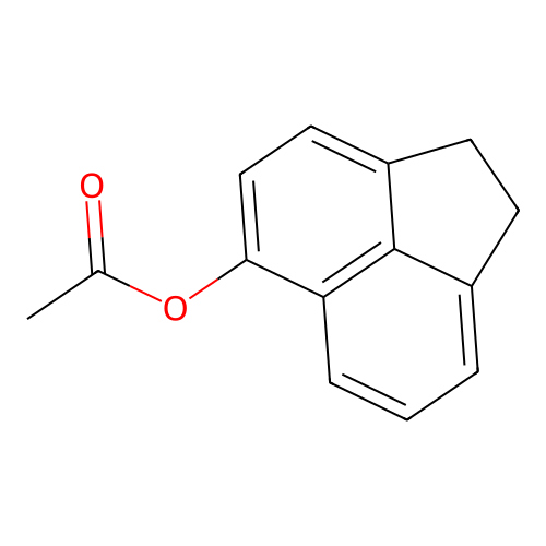 1,2-Dihydroacenaphthylen-5-yl acetate structure