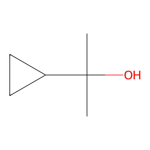2-Cyclopropyl-2-propanol structure