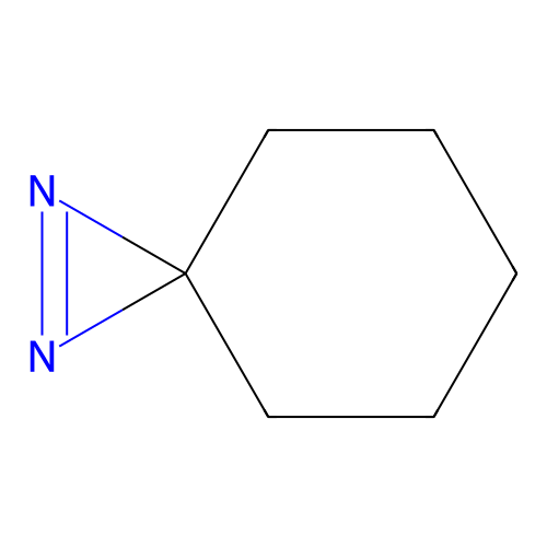 1,2-Diazaspiro[2.5]oct-1-ene structure