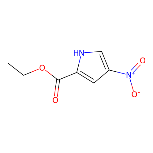 Ethyl 4-Nitropyrrole-2-carboxylate structure