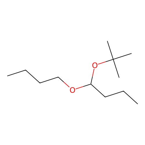 1-Butoxy-1-[(2-methylpropan-2-yl)oxy]butane structure