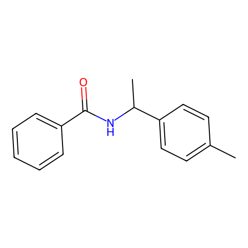 N-[1-(4-Methylphenyl)ethyl]benzamide structure