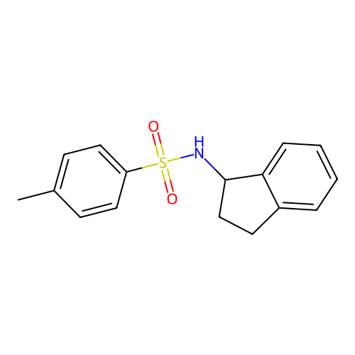 N-Tosyl-1-indanamine structure