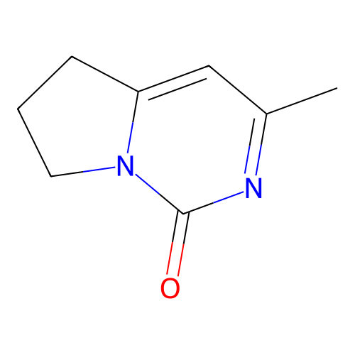 3-Methyl-6,7-dihydropyrrolo[1,2-c]pyrimidin-1(5h)-one structure