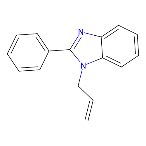 1H-Benzimidazole, 2-phenyl-1-(2-propen-1-yl)- structure
