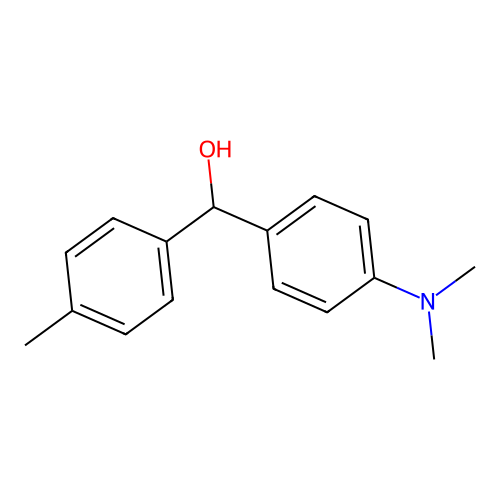 4-(Dimethylamino)-4'-methylbenzhydrol structure