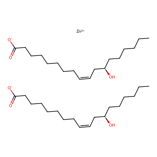 Zinc Ricinoleate structure