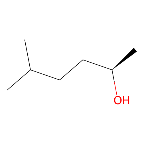 (2R)-5-methylhexan-2-ol structure