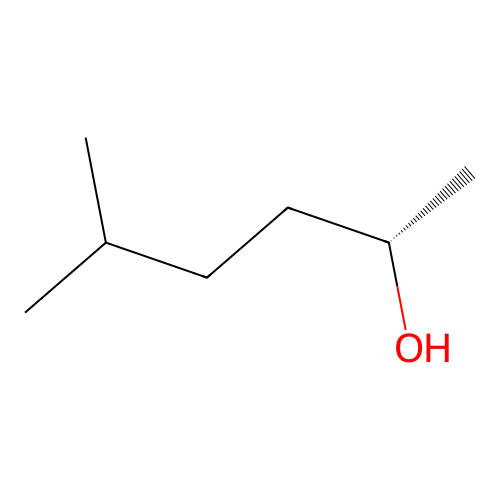 (2S)-5-methylhexan-2-ol structure