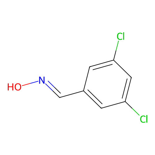 N-[(3,5-dichlorophenyl)methylidene]hydroxylamine structure