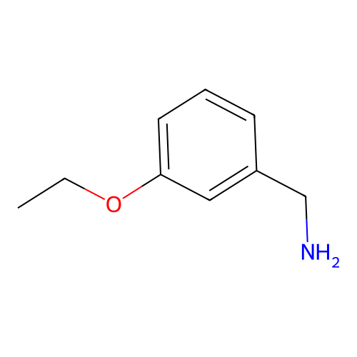 1-(3-Ethoxyphenyl)methanamine structure