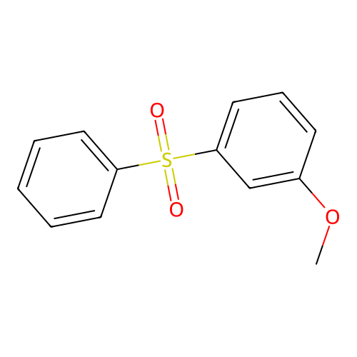1-Methoxy-3-(phenylsulfonyl)benzene structure