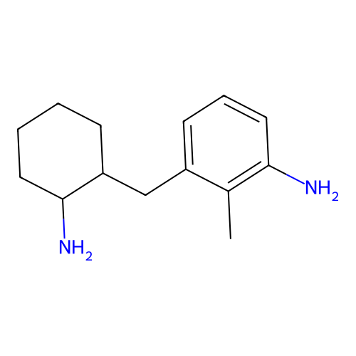 3-((2-Aminocyclohexyl)methyl)-o-toluidine structure