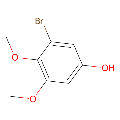 3-Bromo-4,5-dimethoxyphenol structure