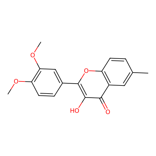 2-(3,4-Dimethoxyphenyl)-3-hydroxy-6-methylchromen-4-one structure