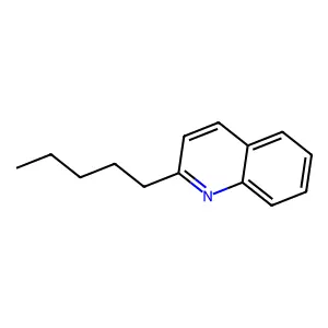 2-Pentylquinoline structure