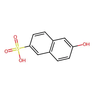 2-Naphthol-6-sulfonic acid structure