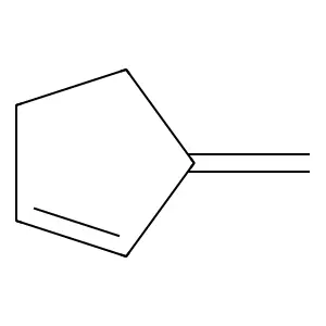 3-Methylenecyclopentene structure