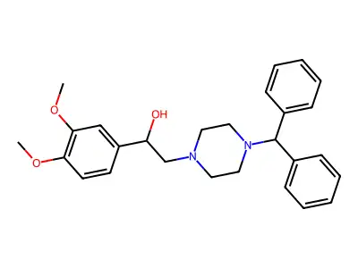 Tamolarizine structure