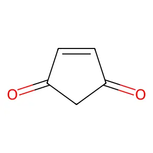 2-Cyclopentene-1,4-dione structure