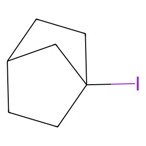 Bicyclo(2.2.1)heptane, 1-iodo- structure